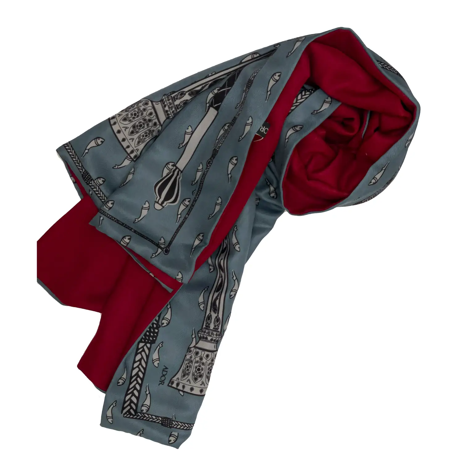 Azomorrod-blue-double-shawl