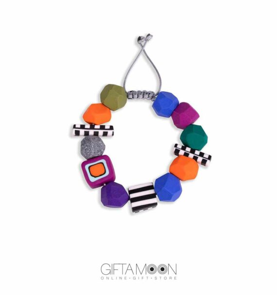 دستبند رنگی -giftamoon.com
